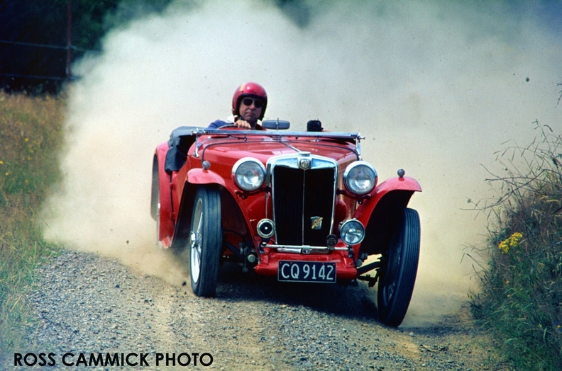 MG at Glen Murray Hillclimb c1980