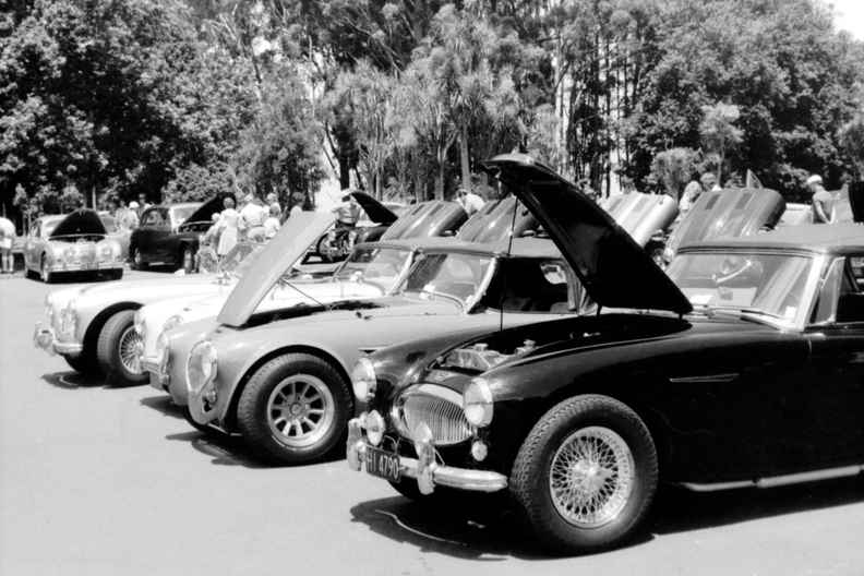 Reg's two cars, 100-8 and 3000